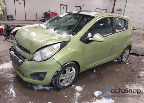 2014 Chevrolet Spark 1Lt Auto from USA, damaged, VIN KL8CD6S96EC409652